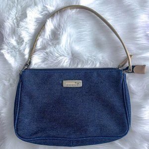 Dark Blue Denim Guess Purse